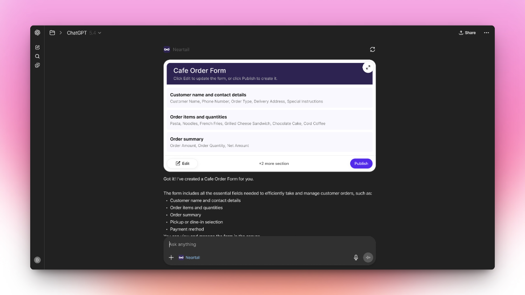 Neartail - ChatGPT Apps